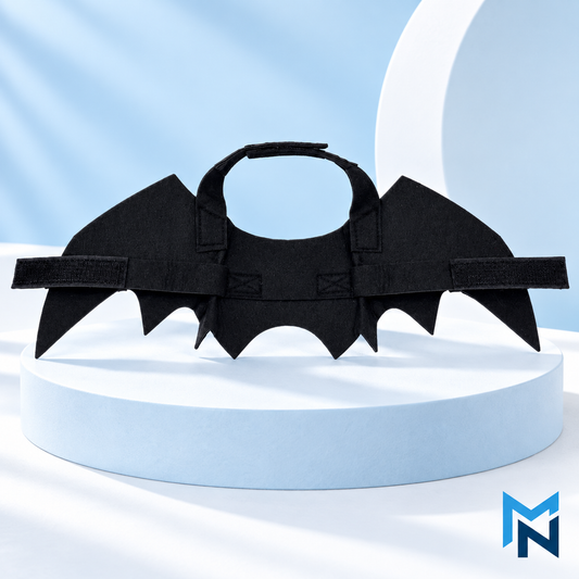 Studio shot of the Bat Wing Pet Costume