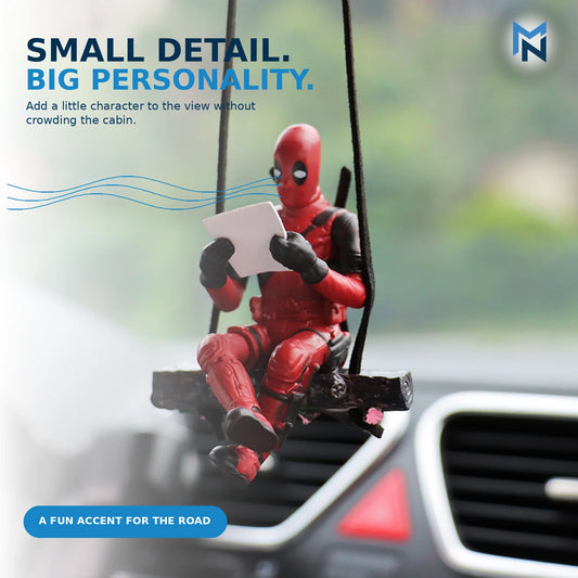 Red Rogue Car Mirror Swing Charm