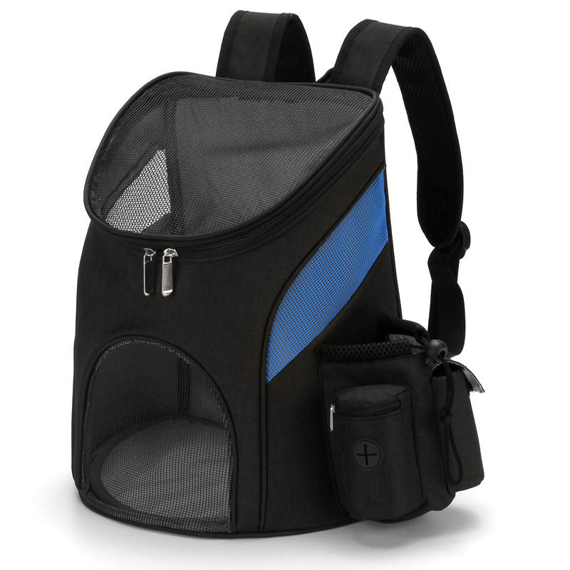 Foldable mesh pet carrier backpack product gallery photo