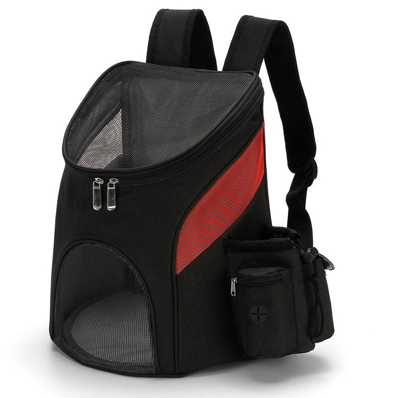Foldable mesh pet carrier backpack product gallery photo