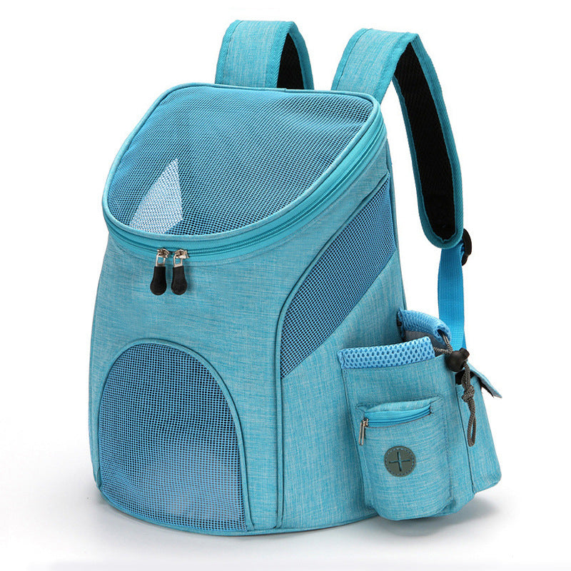 Foldable Mesh Pet Carrier Backpack