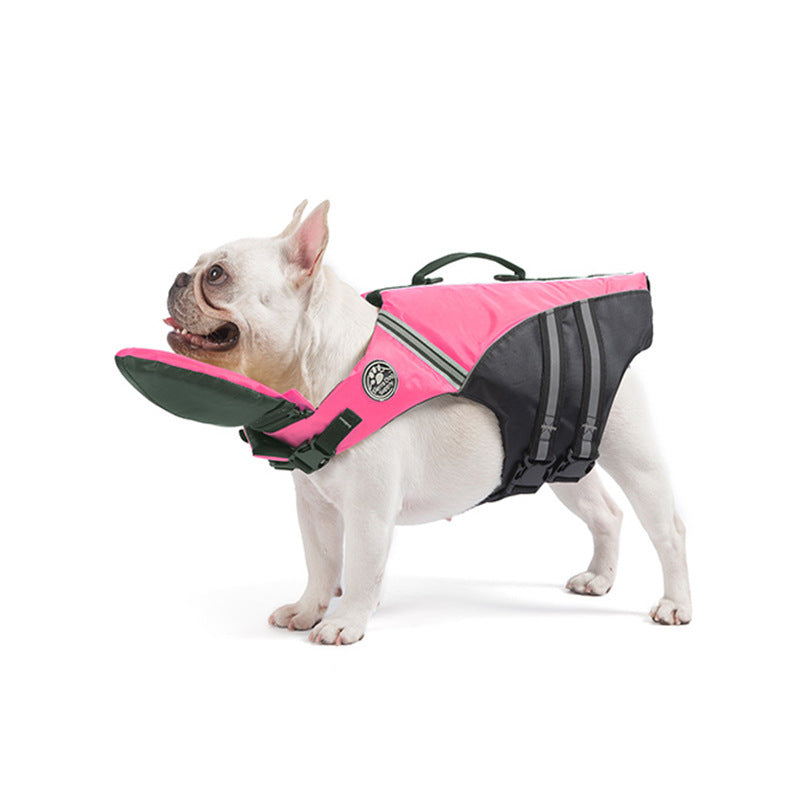 Reflective Handle Dog Life Jacket