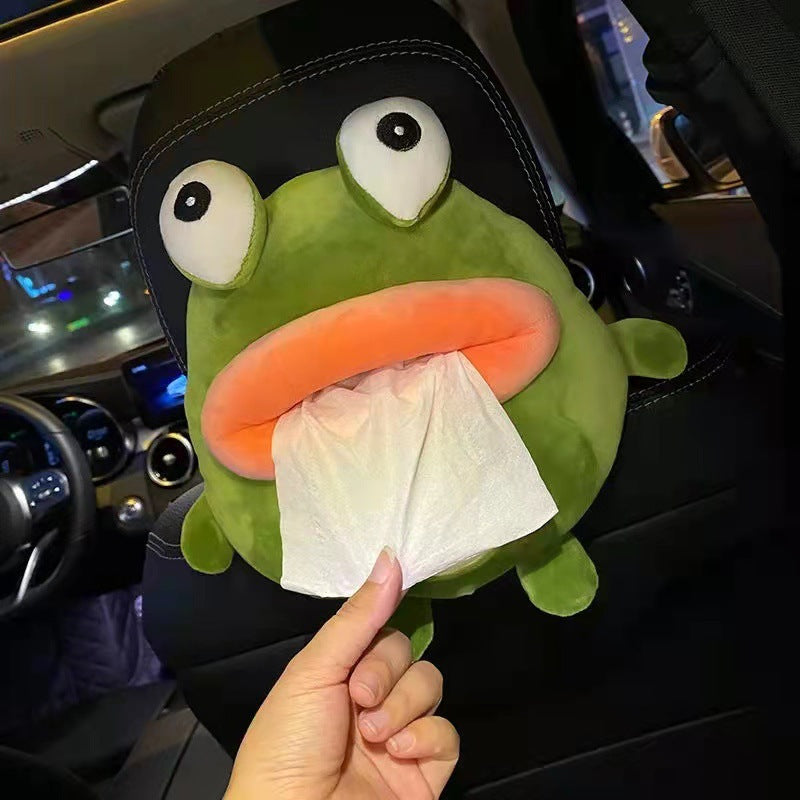 Crooked Duck Car Tissue Holder
