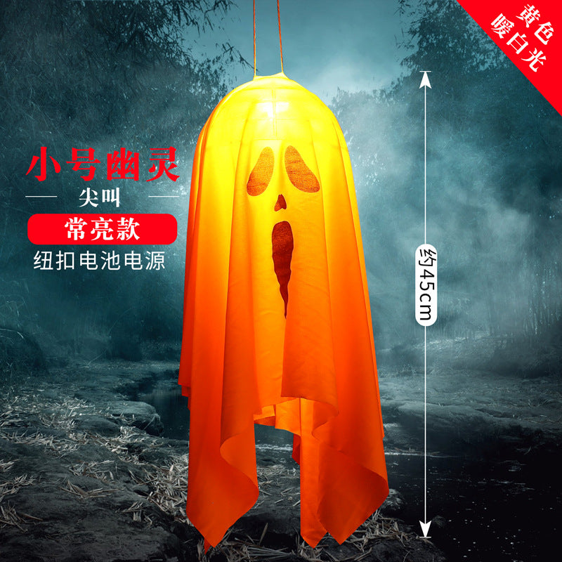 LED Hanging Ghost Decoration