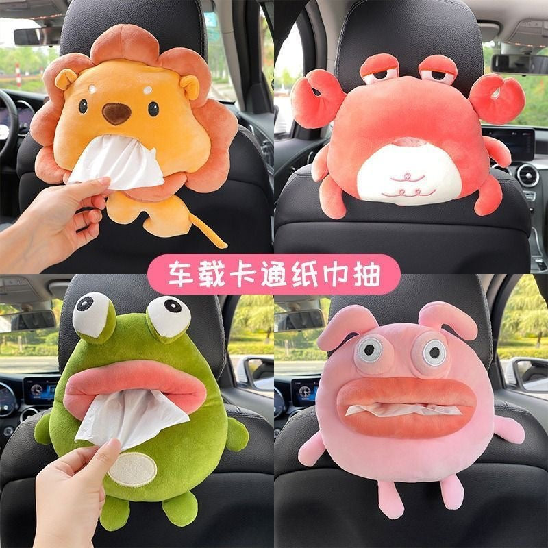 Crooked Duck Car Tissue Holder