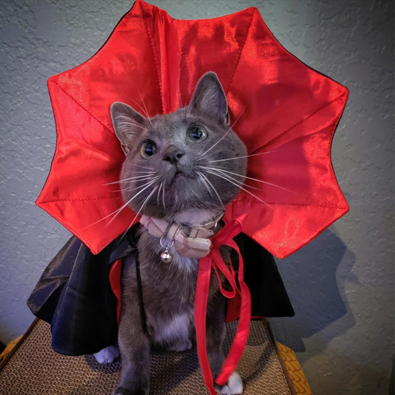 Vampire Pet Cape Costume - additional product photo