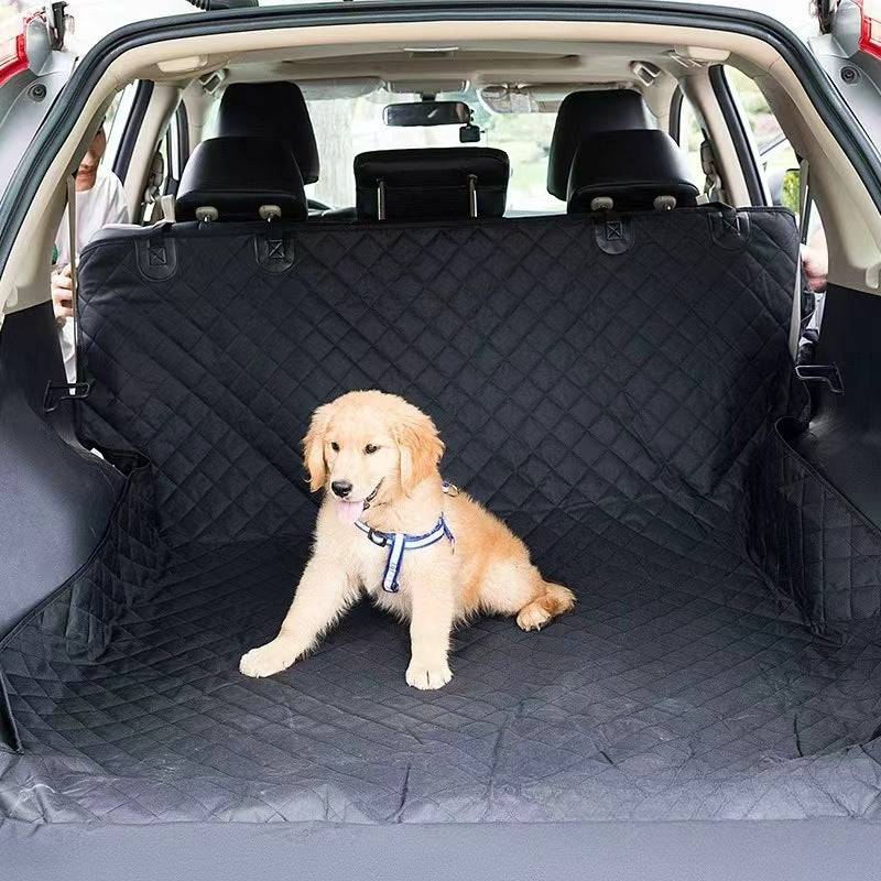 Quilted car trunk pet liner product gallery photo