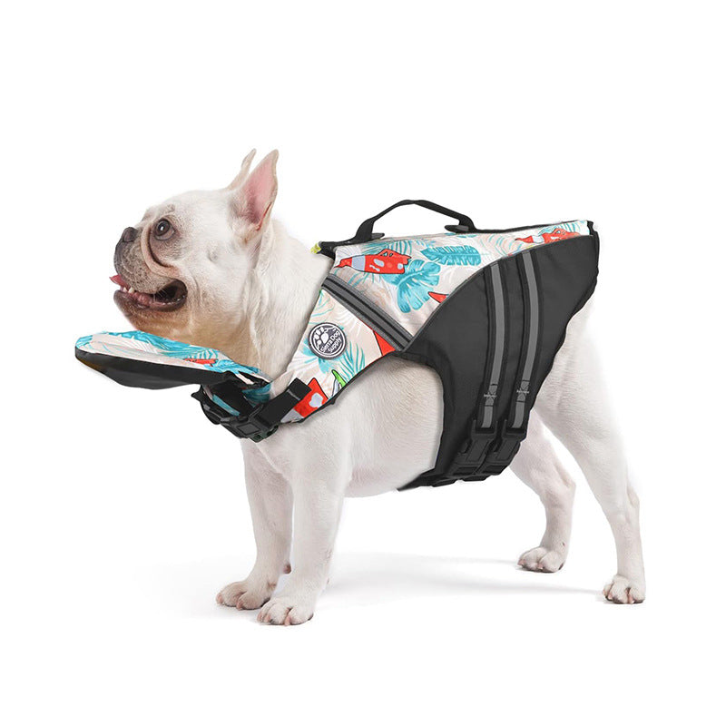 Reflective Handle Dog Life Jacket