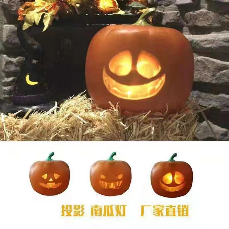 Animated Talking Pumpkin Lantern