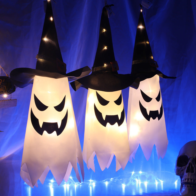 LED Hanging Ghost Decoration