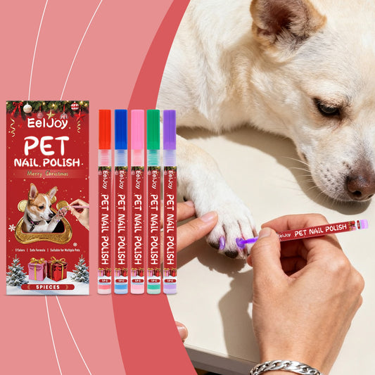 5-Piece Pet Nail Color Pen Set