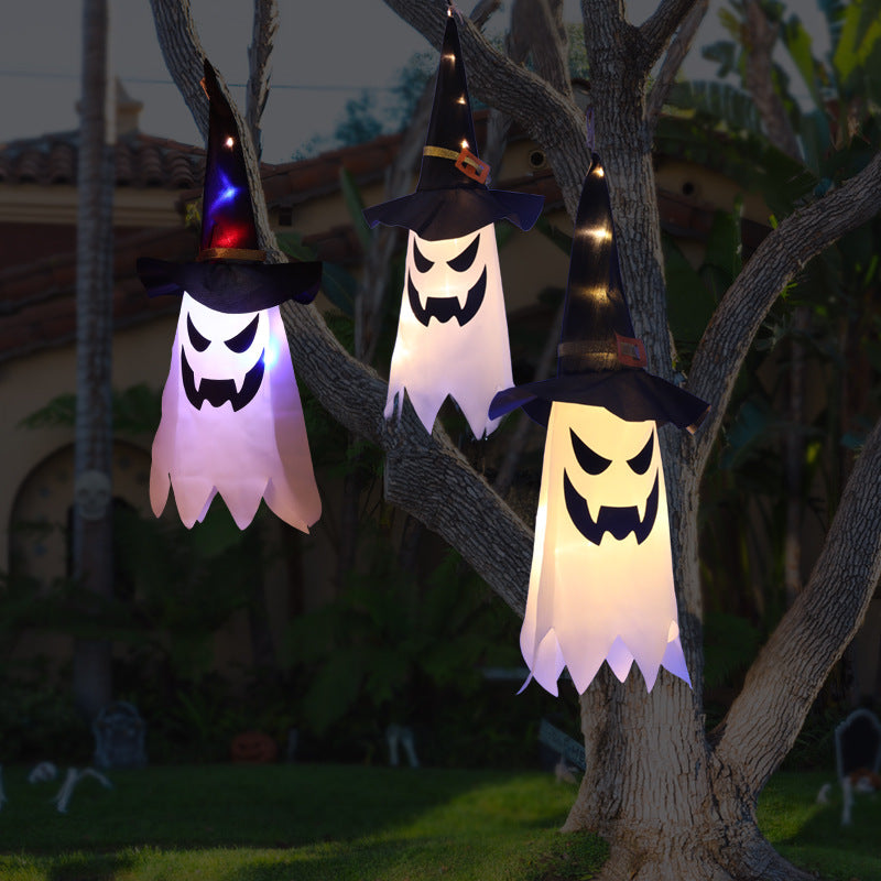 LED Hanging Ghost Decoration