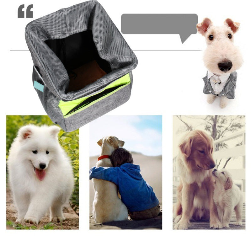 Bicycle pet carrier basket product gallery photo