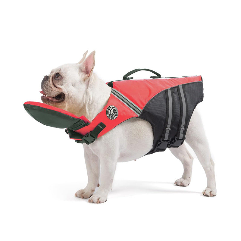 Reflective Handle Dog Life Jacket