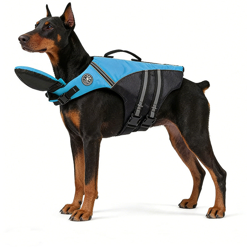 Reflective Handle Dog Life Jacket