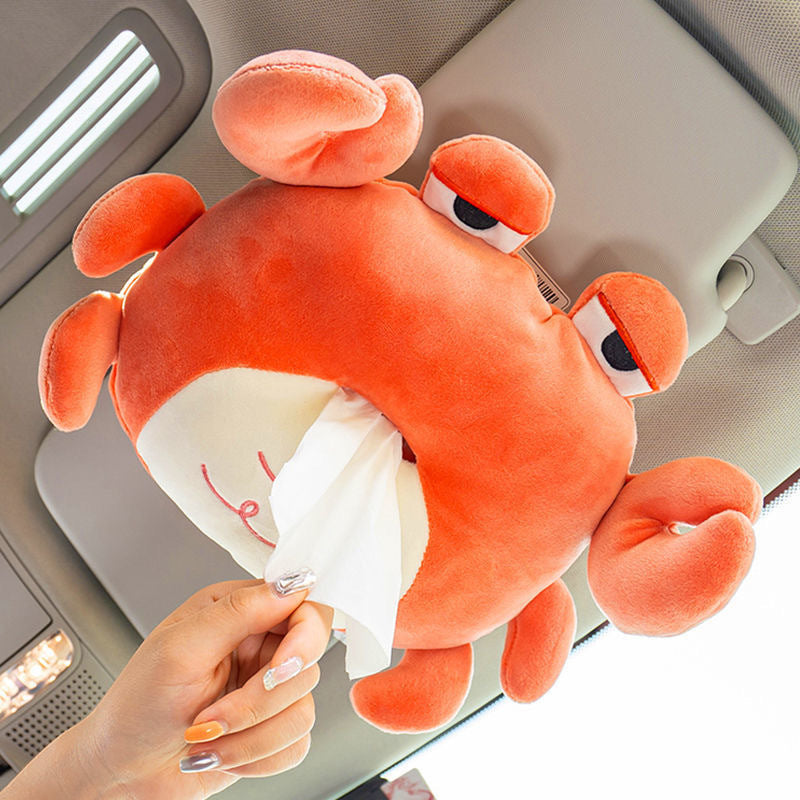 Crooked Duck Car Tissue Holder