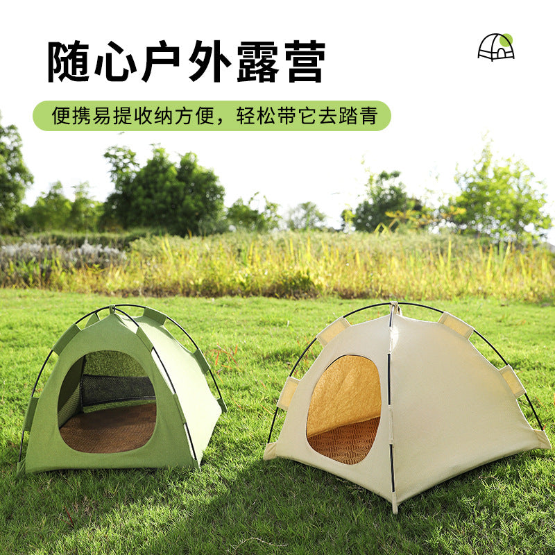 Foldable Pet Hideaway Tent