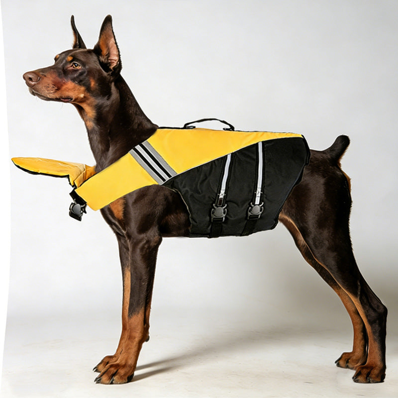 Reflective Handle Dog Life Jacket