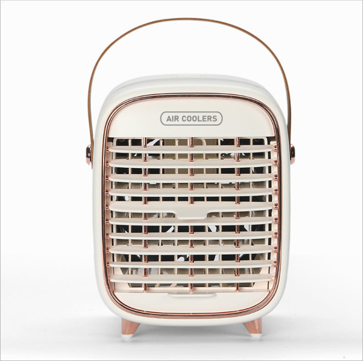 Rechargeable Water-Mist Desktop Fan