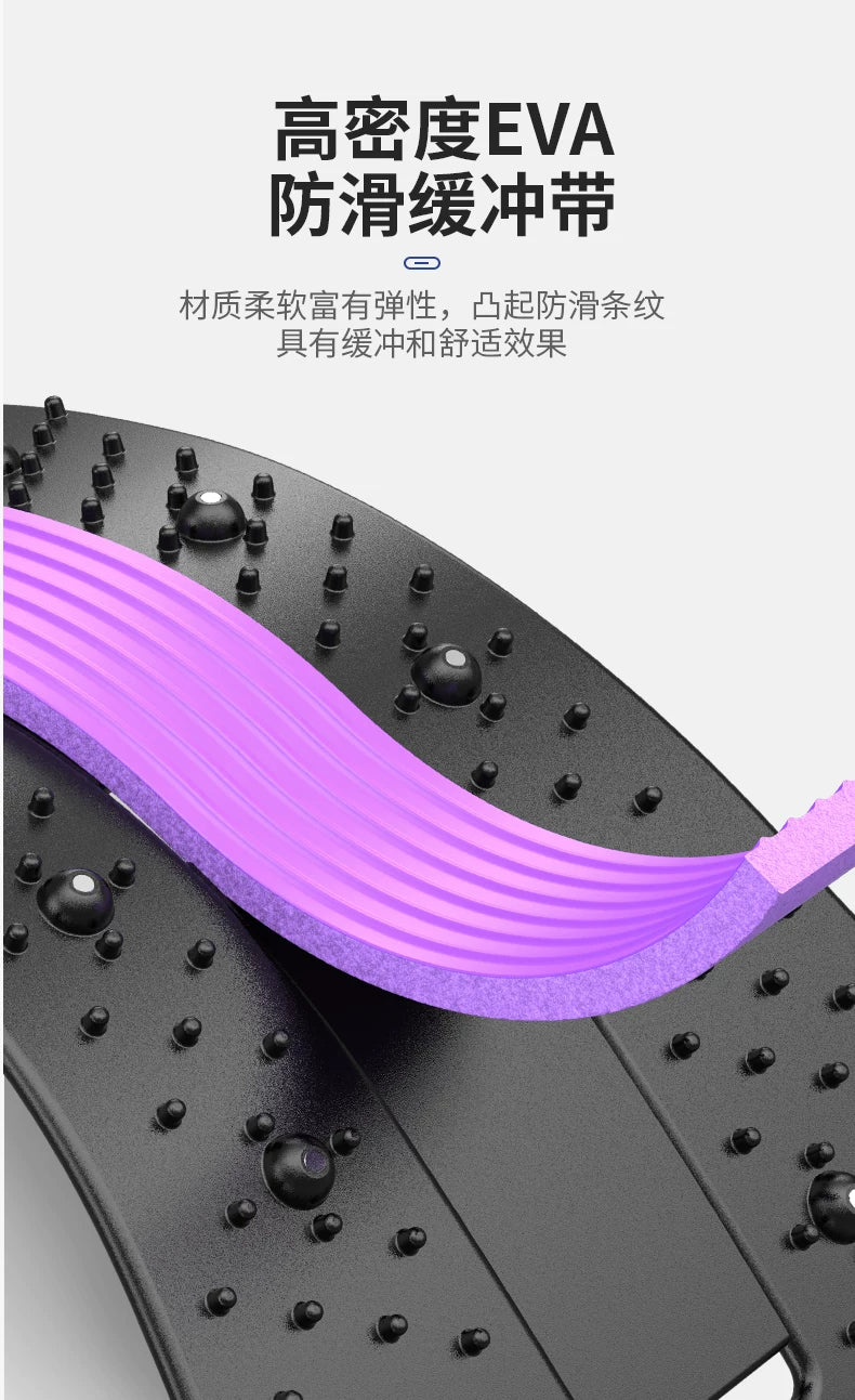 Lumbar soothing device, waist stretching massager, yoga aid, cervical back support, open back stretching, top waist artifact