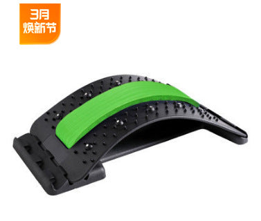 Lumbar soothing device, waist stretching massager, yoga aid, cervical back support, open back stretching, top waist artifact
