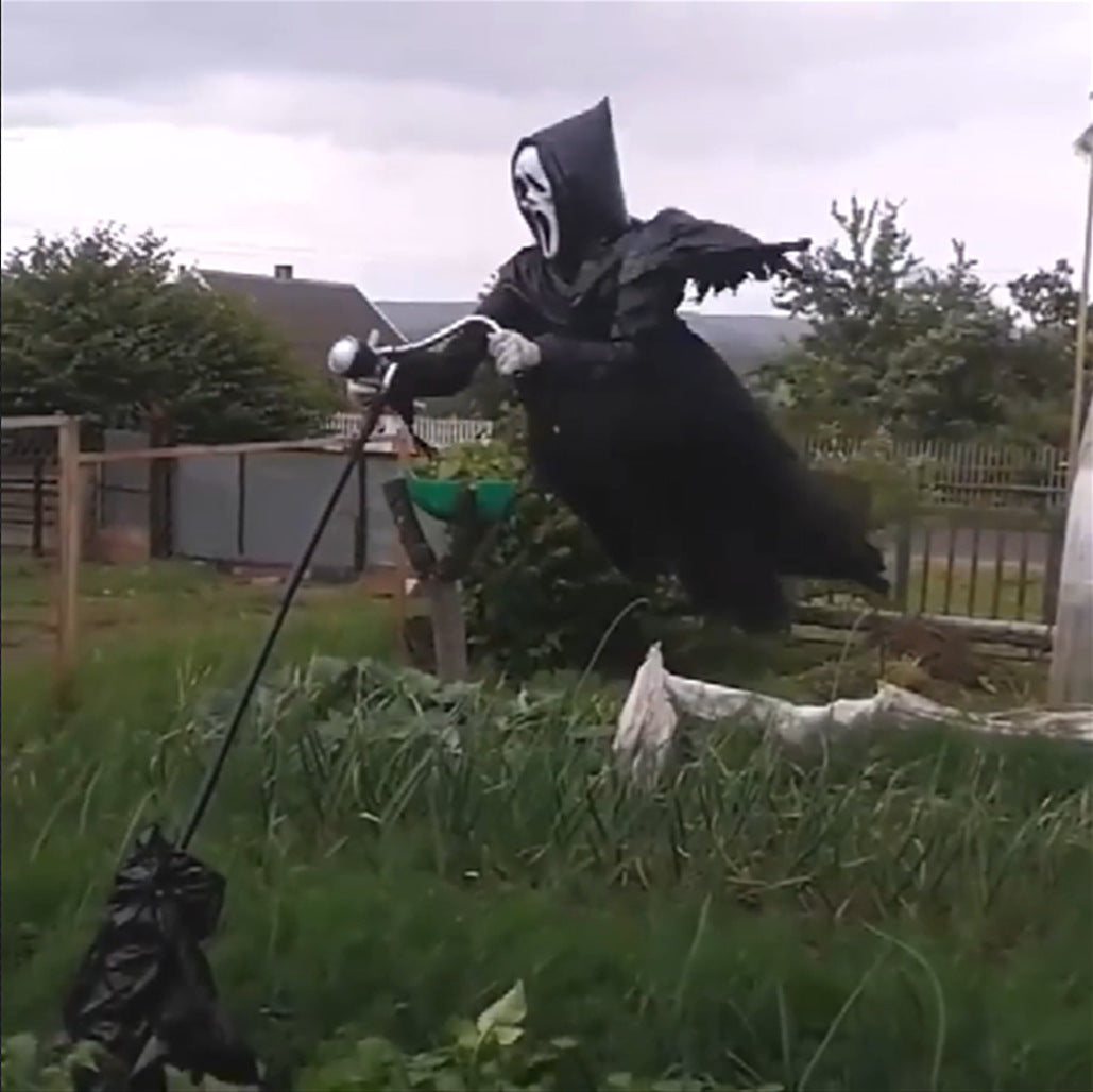 Wind-Sway Scarecrow Prop