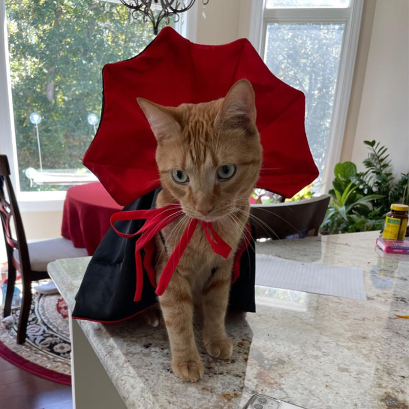 Vampire Pet Cape Costume - additional product photo