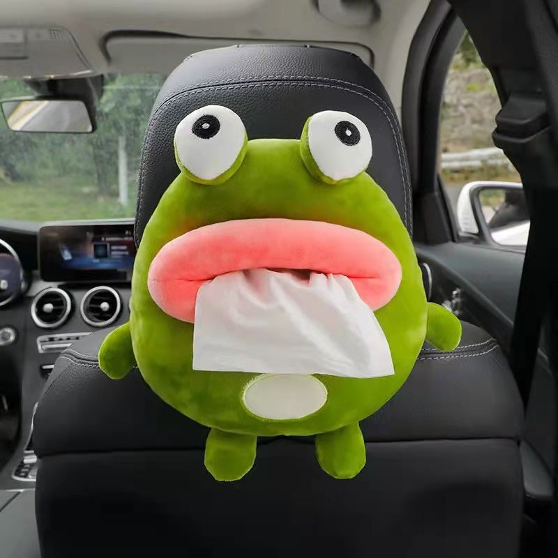 Crooked Duck Car Tissue Holder