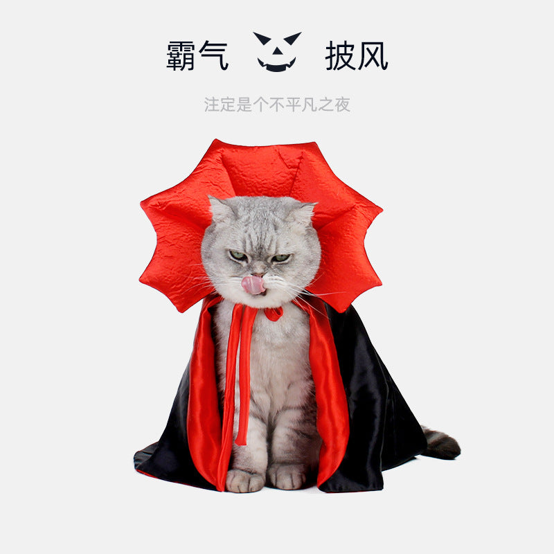 Vampire Pet Cape Costume - additional product photo