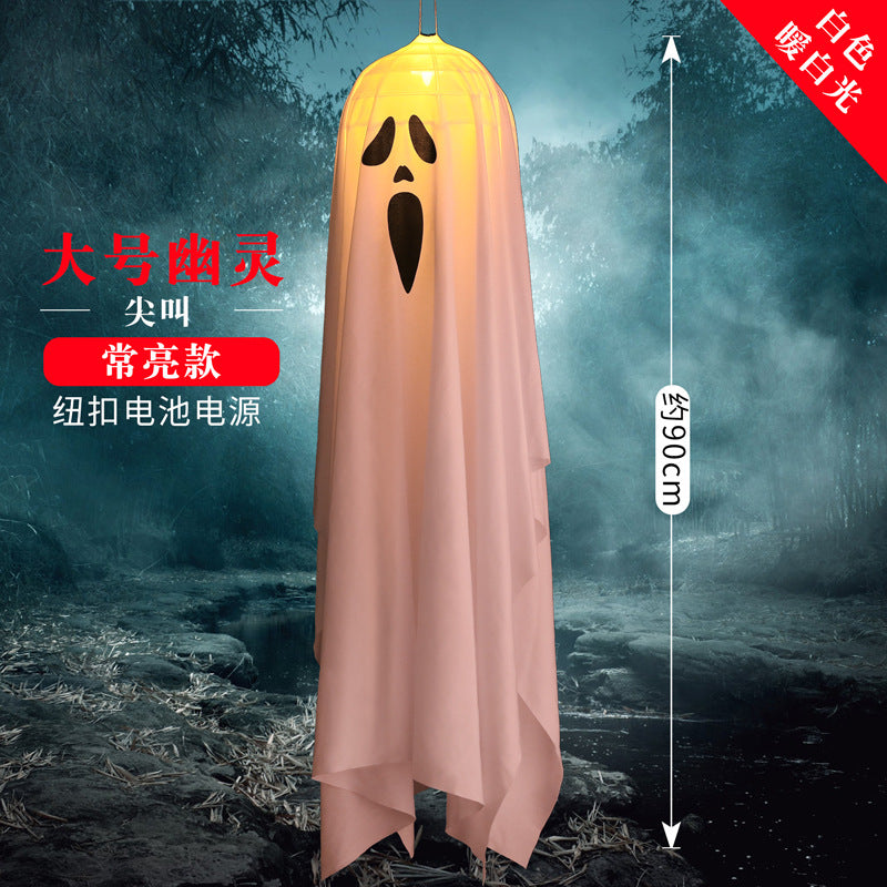 LED Hanging Ghost Decoration