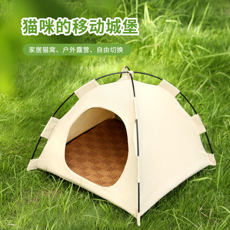 Foldable Pet Hideaway Tent
