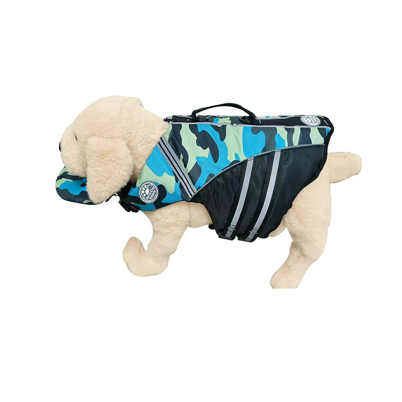 Reflective Handle Dog Life Jacket