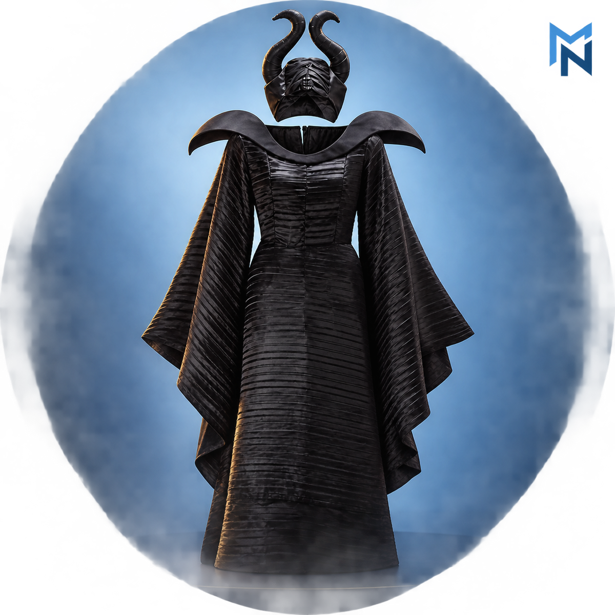 Maleficent adult costume, detail view