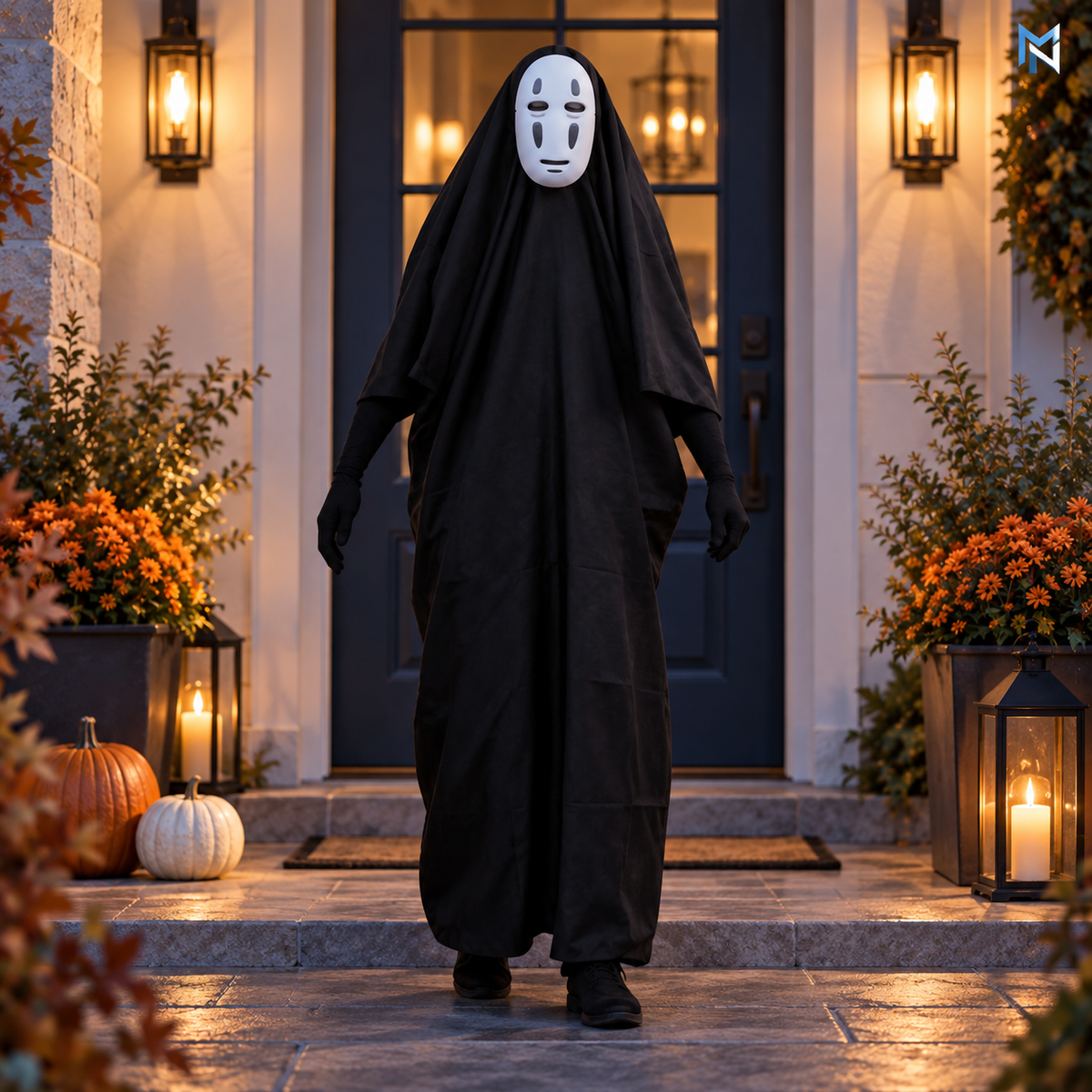 No-Face adult costume, lifestyle shot