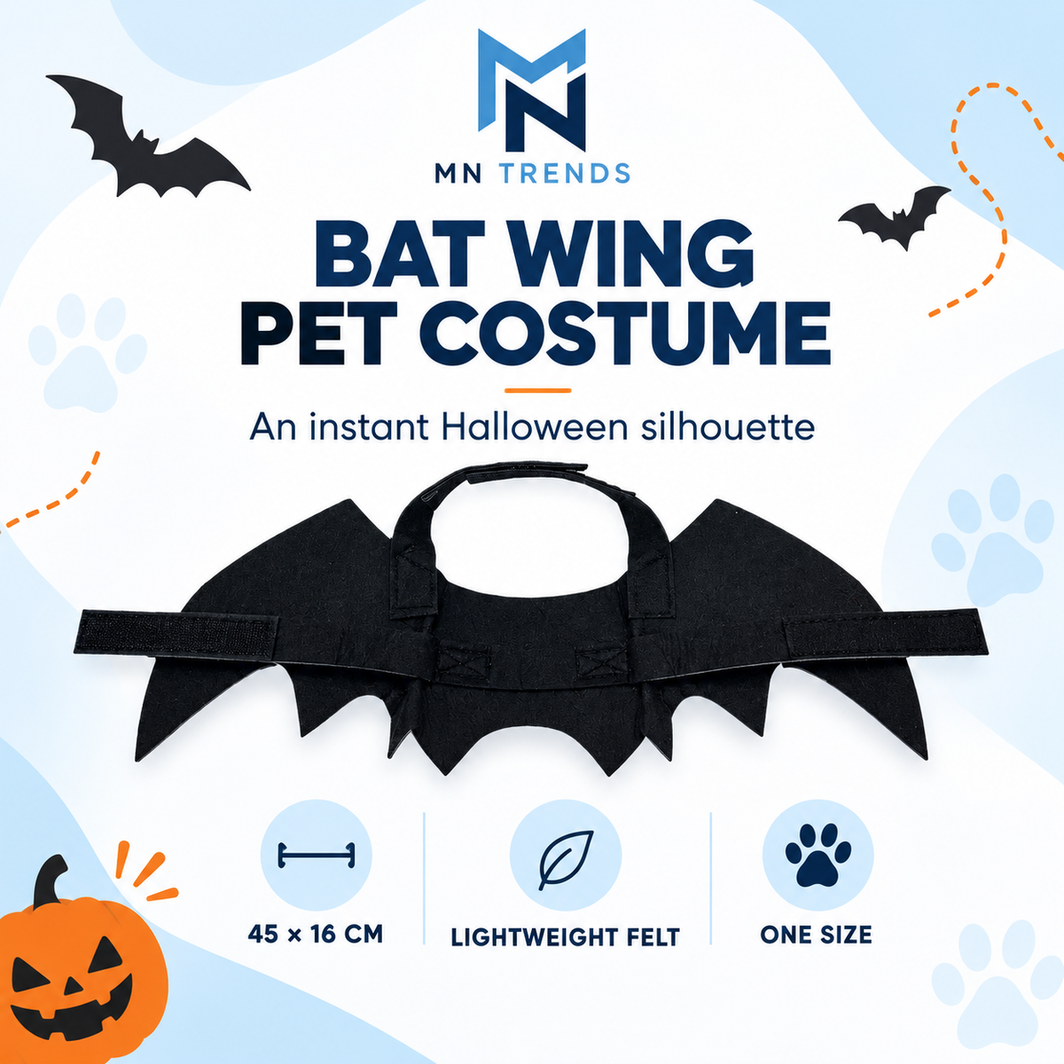 Bat Wing Pet Costume feature shot